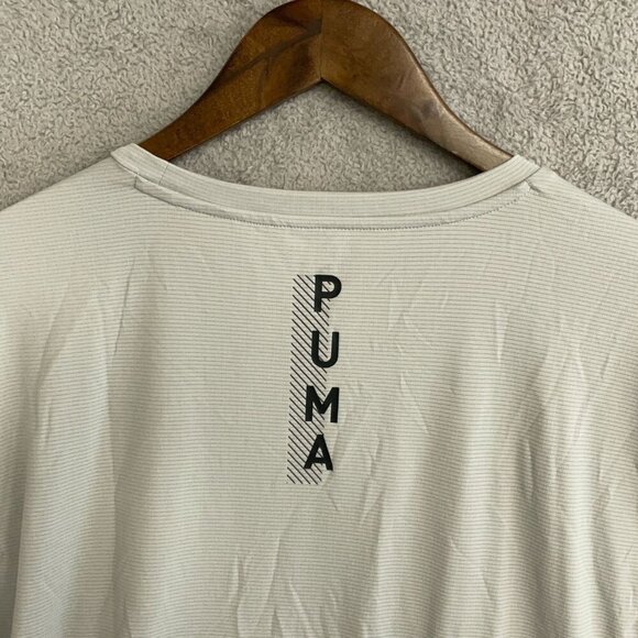 NEW Puma Men's XL Active Tee Gray Polyester - Picture 8 of 9